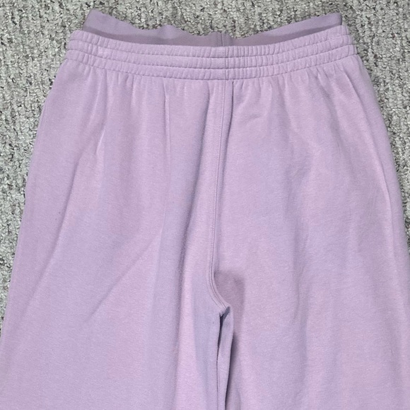 Skims Double Band Wide Leg Sweatpants Blush Pink Size Medium - Picture 3 of 5